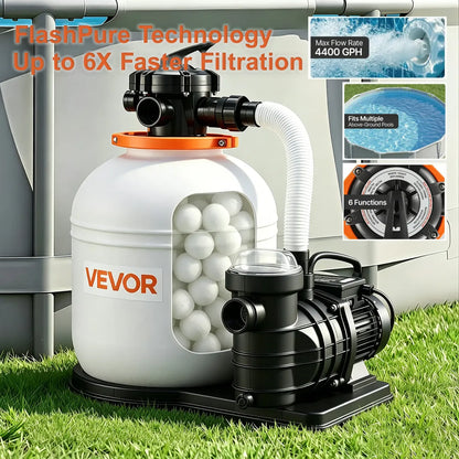 FlashPure 16-Inch Sand Filter Pump