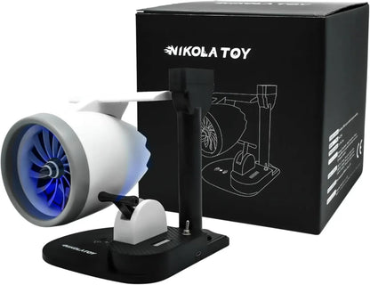 Jet Engine Desk Fan with Wireless Charger - view 3