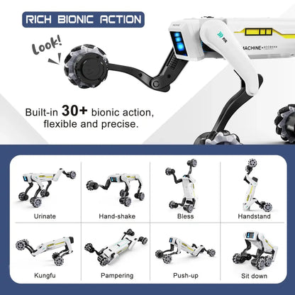3-in-1 Interactive Robot Dog with Wheels - view 2