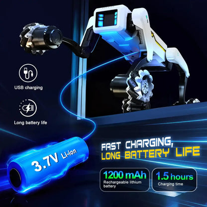 3-in-1 Interactive Robot Dog with Wheels - view 4