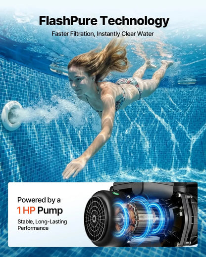 FlashPure 16-Inch Sand Filter Pump - view 4