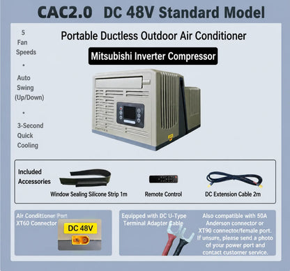 24V/48V Portable Vehicle Air Conditioner