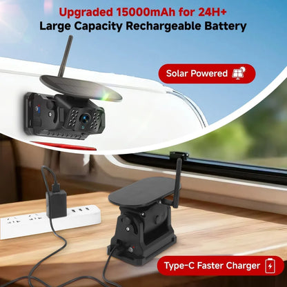 7-Inch Dual Wireless Magnetic Backup Camera - view 2