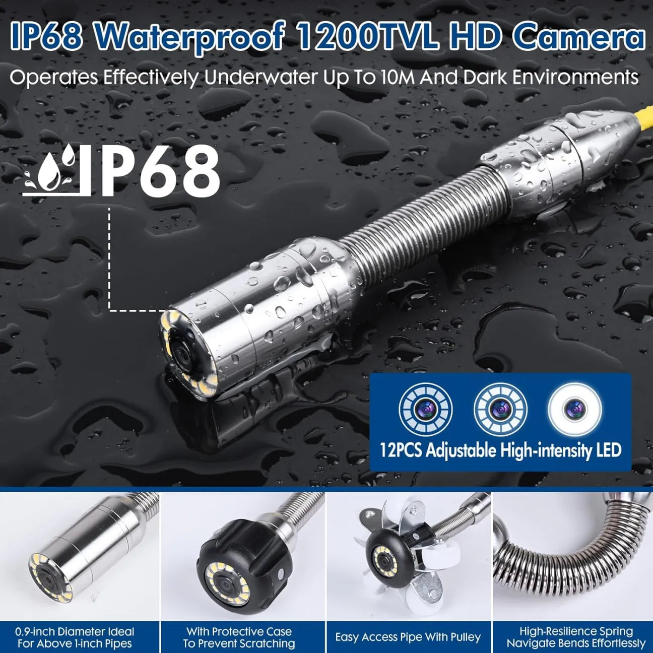 Sewer and Pipeline Inspection Camera - view 2