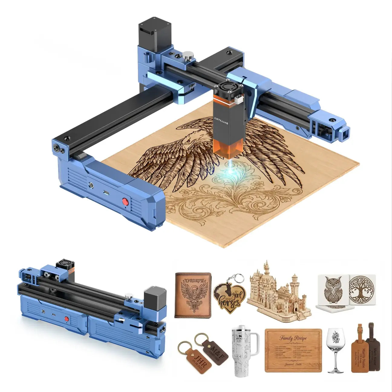 T1 Foldable Laser Engraver