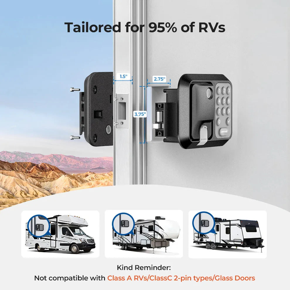 Guard Pro Keyless RV Door Lock - view 4