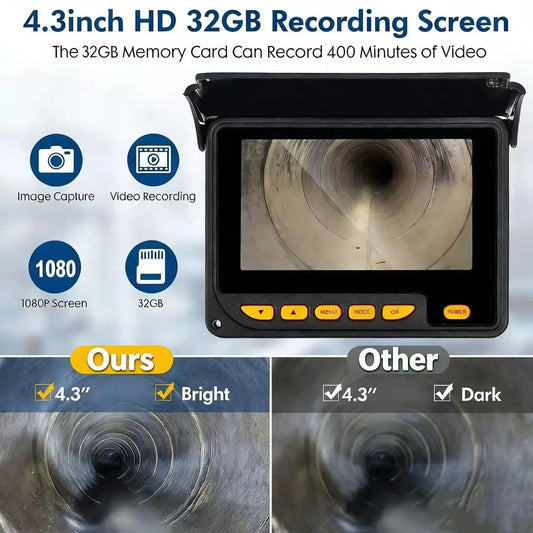 Sewer and Pipeline Inspection Camera