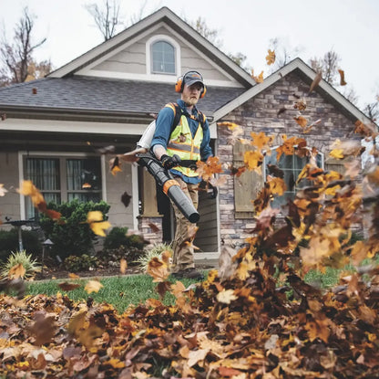 Gas-Powered Backpack Leaf Blower - view 4