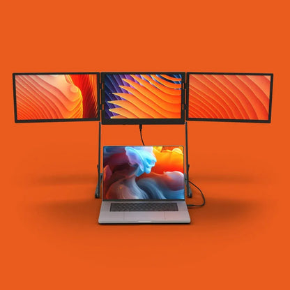 Triple-Screen Foldable Portable Monitor - view 4