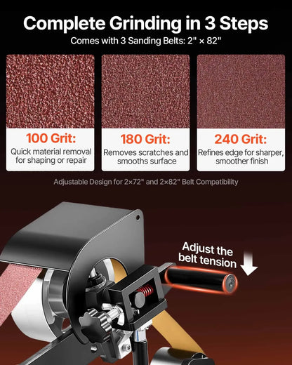 Variable-Speed Belt Sander and Grinder - view 5