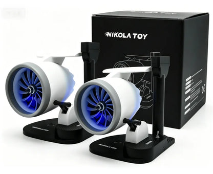 Jet Engine Desk Fan with Wireless Charger - view 4