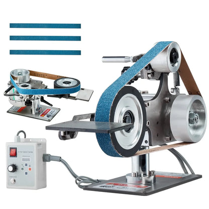 Variable-Speed Belt Sander and Grinder