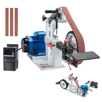 Variable-Speed Belt Sander and Grinder